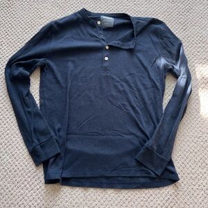 Bonobos Long Sleeve Henley Shirt